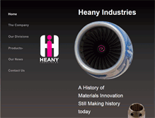 Tablet Screenshot of heany.com